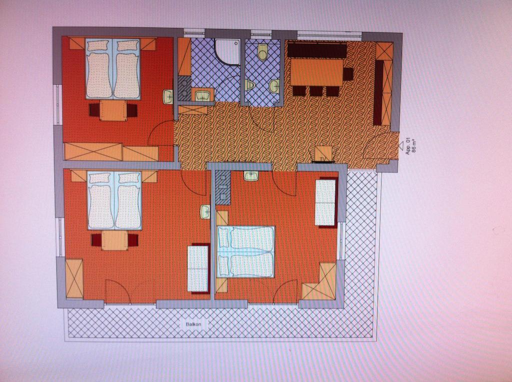 Appartement Haus Landl Chambre photo